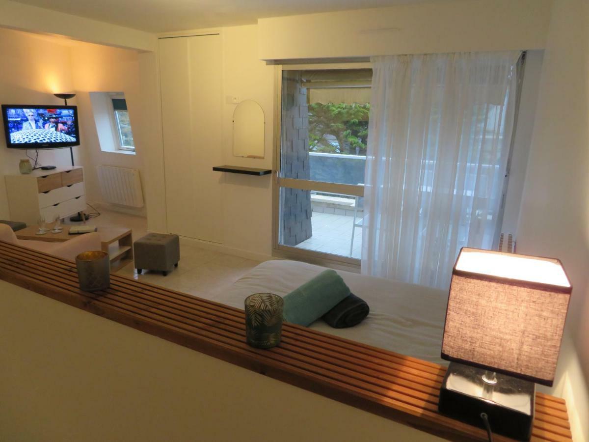 Le Studio "La Plage" 3 Etoiles Face A La Mer 贝诺代 外观 照片